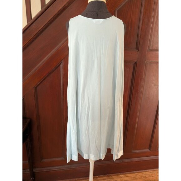 Vintage Vanity Fair Blue Nightgown & Robe Set With Lace Trim Womens Size Medium - Picture 3 of 6